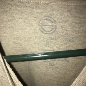 Social culture, XL, tan color